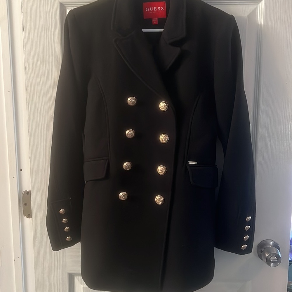 Black Coat fancy by Guess Los Angeles - Picture 5 of 7